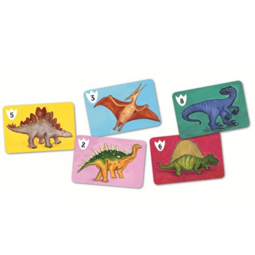 Детская настольная карточная игра – Динозавры  